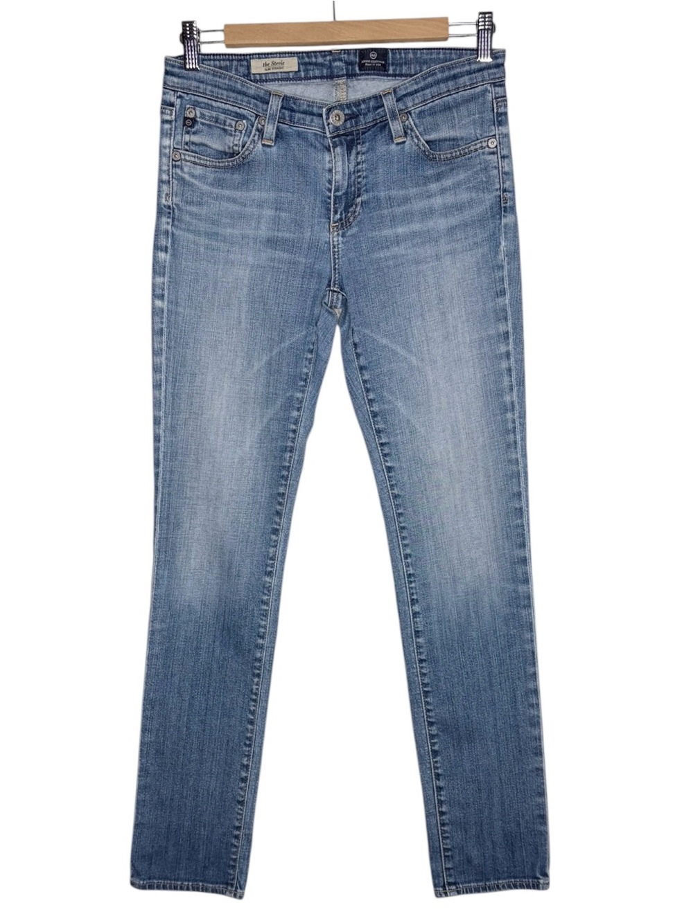 AG Adriano Goldschmied The Stevie Slim Straight Jeans size 28